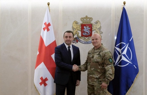 ნატოს სახმელეთო სარდლობის მეთაურს ვმასპინძლობთ 