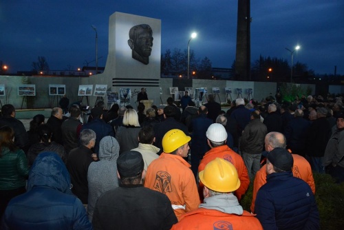 ჯორჯიან მანგანეზის ინიციატივით, ზესტაფონში განახლებული სკვერი გაიხსნა