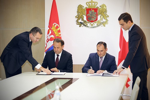 საქართველოსა და სერბეთს შორის სავაჭრო-ეკონომიკური ურთიერთობის შეთანხმება გაფორმდა 