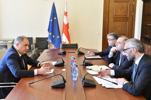 ირაკლი კოვზანაძე ეროვნული ბანკის პრეზიდენტს შეხვდა ირაკლი კოვზანაძე ეროვნული ბანკის პრეზიდენტს შეხვდა
