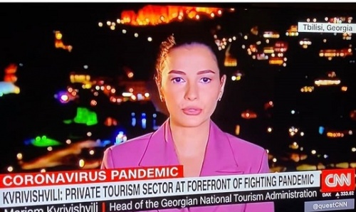 მარიამ ქვრივიშვილი CNN-ს გადაცემაში Quest Means  Business-საქართველოს მიზანია უსაფრთხო მიმართულებად დარჩეს