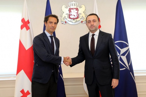 პრემიერი ნატოს გენმდივნის წარმომადგენელს შეხვდა პრემიერი ნატოს გენმდივნის წარმომადგენელს შეხვდა