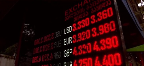 $1-3.2660 - ლარი მყარდება 