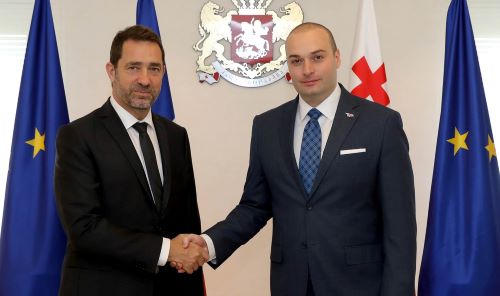 ბახტაძე-კასტანერის შეხვედრას გახარიაც დაესწრო