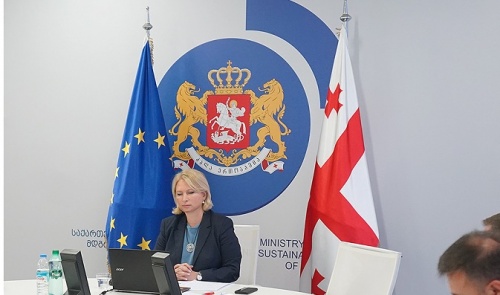 ნათია თურნავას online შეხვედრა ჩო მენ რესთან