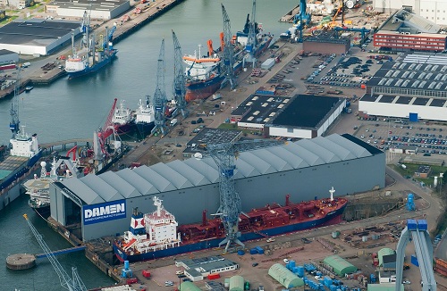 ნიდერლანდური Damen Shipyards საქართველოში გემთმშენებელი საწარმოს მშენებლობას გეგმავს
