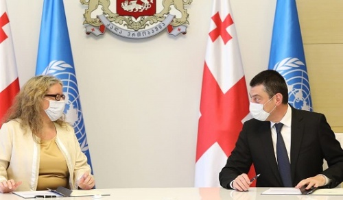 გაეროსთან 2021-2025 ჩარჩო ხელშეკრულება გაფორმდა 