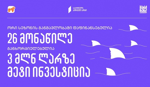 „შარქ თენქ საქართველო“ - 26 დაფინანსებული მონაწილე და  >₾3 მლნ ინვესტიცია ქართულ ბიზნესში