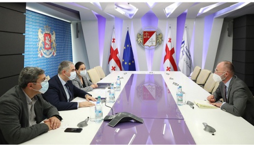 ფინანსთა მინისტრი EIB-ის წარმომადგენლობას შეხვდა 