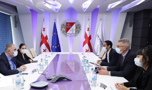 მინისტრი მსოფლიო ბანკის წარმომადგენლებს შეხვდა 