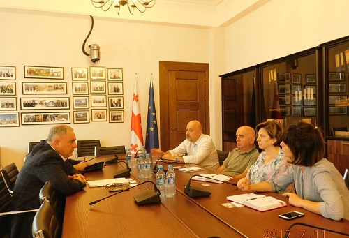 ირაკლი კოვზანაძე G4G-ის  წარმომადგენლებს შეხვდა